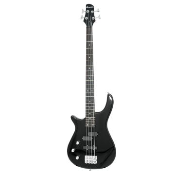 E-Bass RHYOLITE für Linkshänder, schwarz